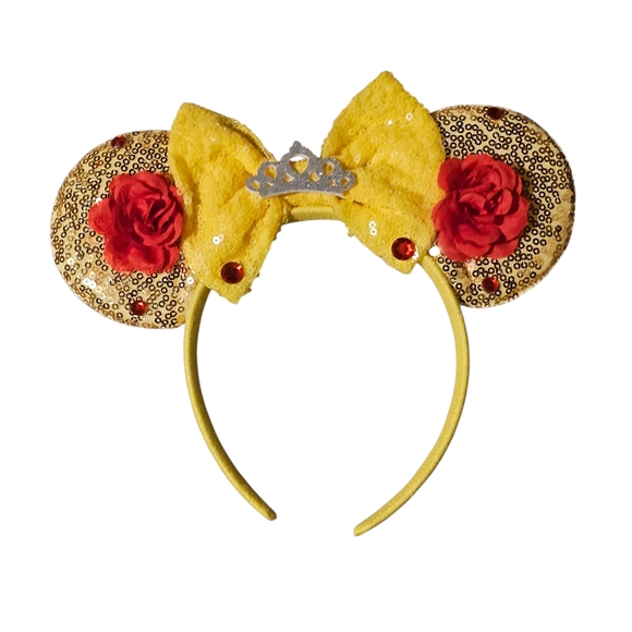 Colorful Disney-Inspired Mouse Ear Headbands Includes rare Elsa fairy ears. - Picture 5 of 12